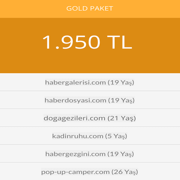 Gold Paket