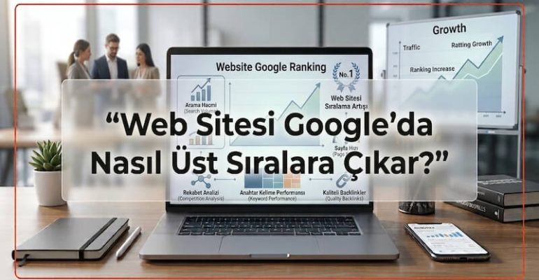 Web Sitesi Google’da Nasıl Üst Sıralara Çıkar?